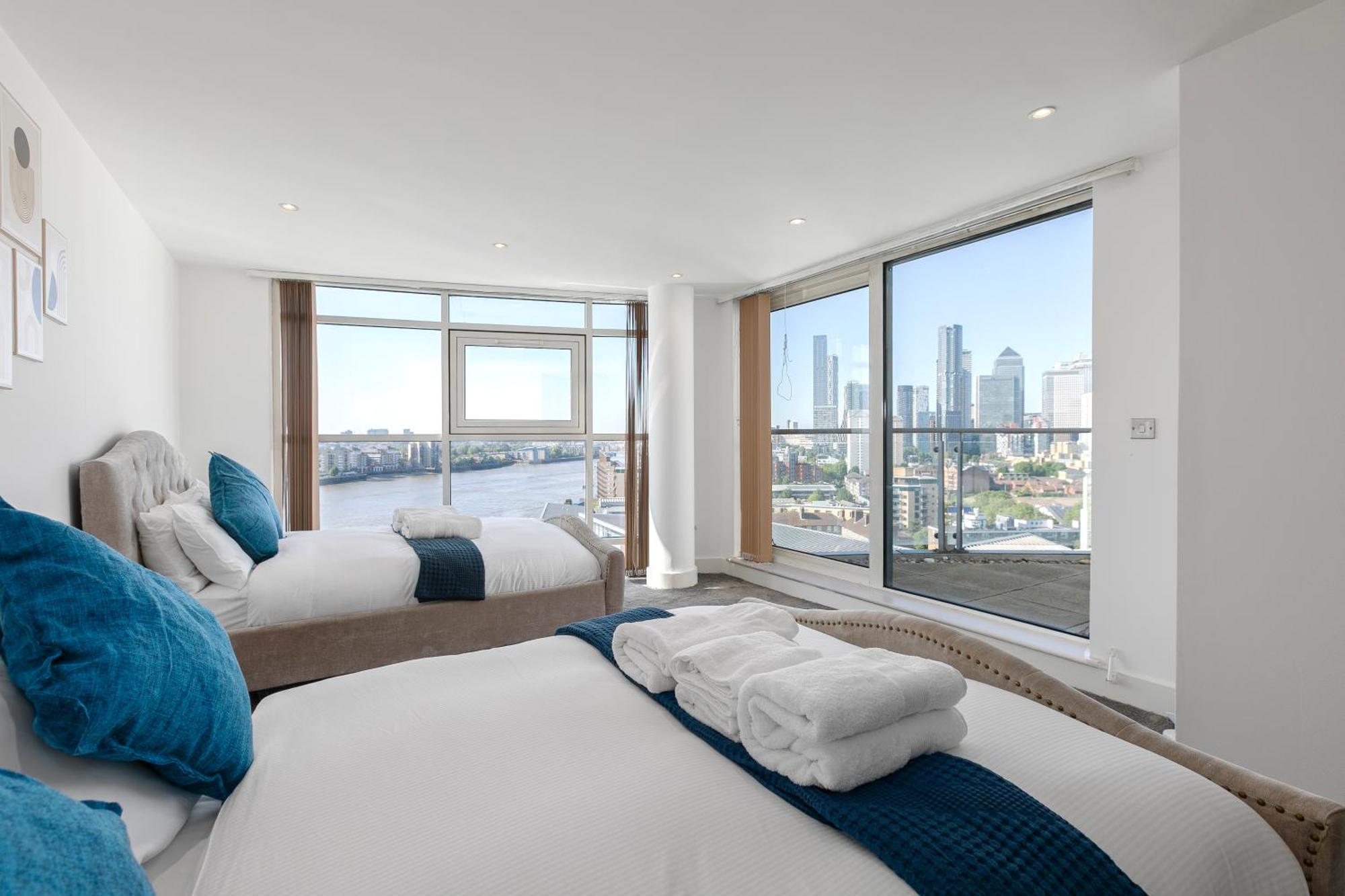 Pics Worthy 2 Bedroom 2 Bath Flat Thames View Sleep 6 Apartment London