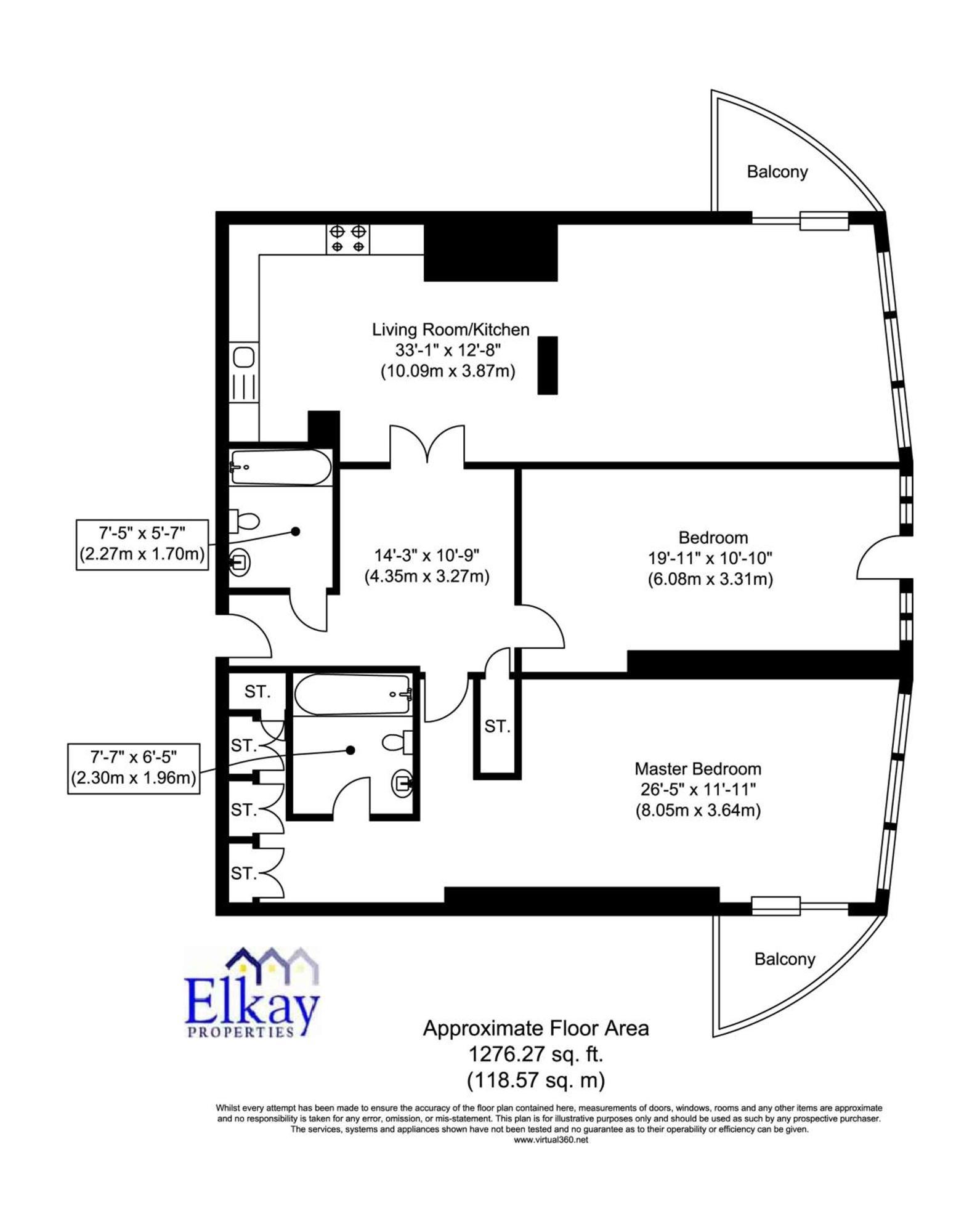 Pics Worthy 2 Bedroom 2 Bath Flat Thames View Sleep 6 *