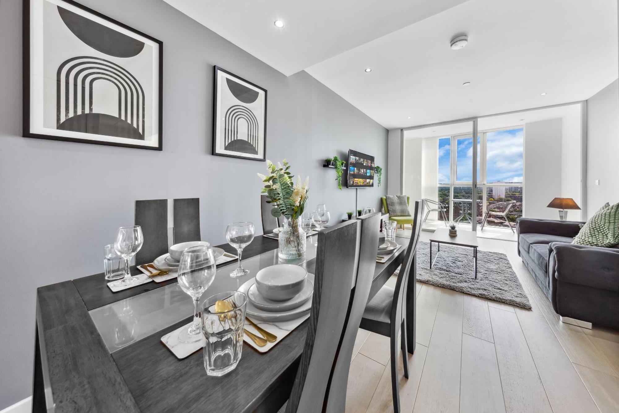 Apartment Sky Scraper Luxury 1br Roof Terrace And Gym
