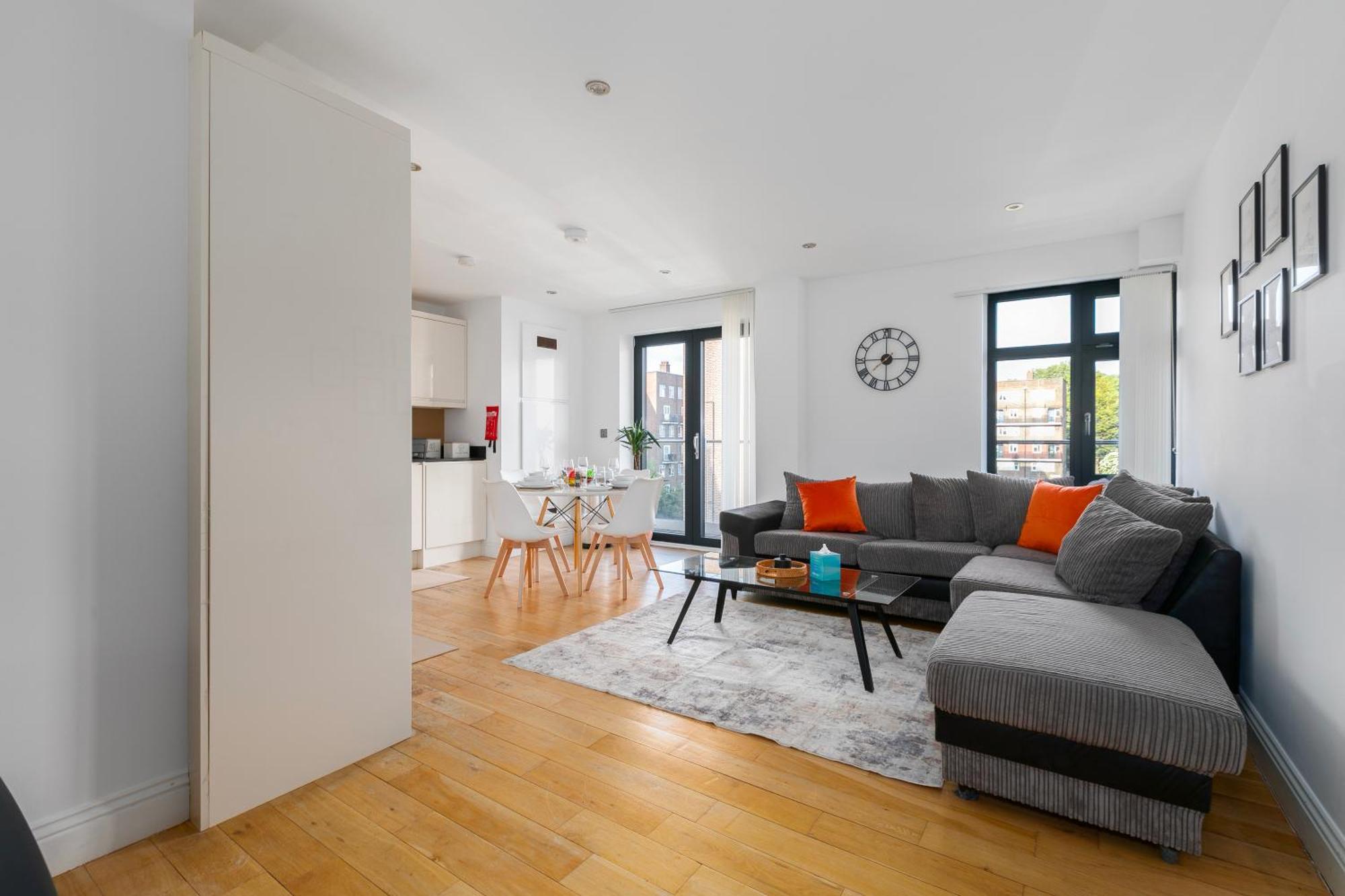 Apartment Hoxton Shoreditch 2 Bdr 2 Bath Balcony
