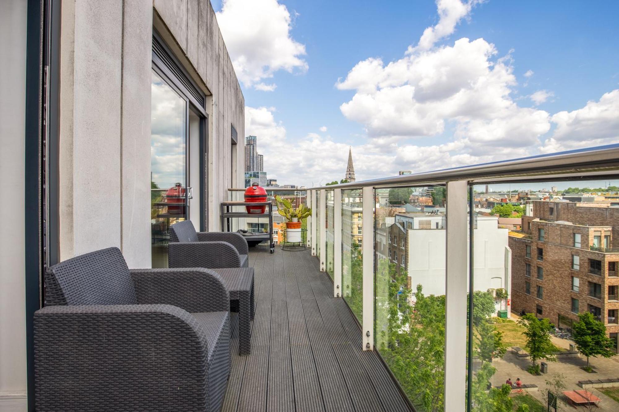 Apartment Londwell, Spitalfields & Brick Lane Luxury Balcony Penthouse London