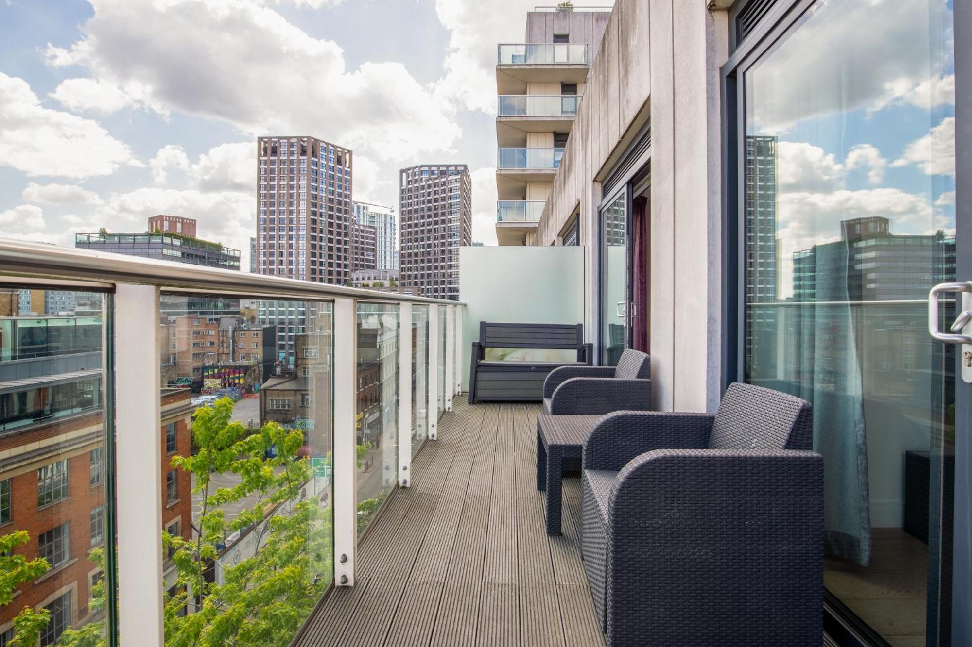 Apartment Londwell, Spitalfields & Brick Lane Luxury Balcony Penthouse London