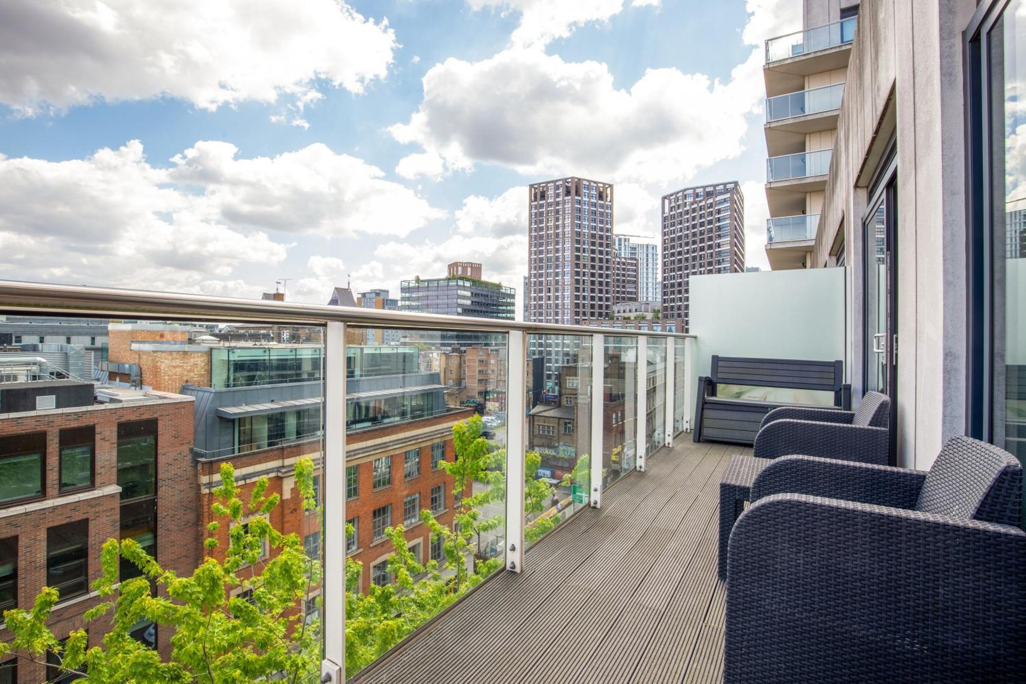 Apartment Londwell, Spitalfields & Brick Lane Luxury Balcony Penthouse *