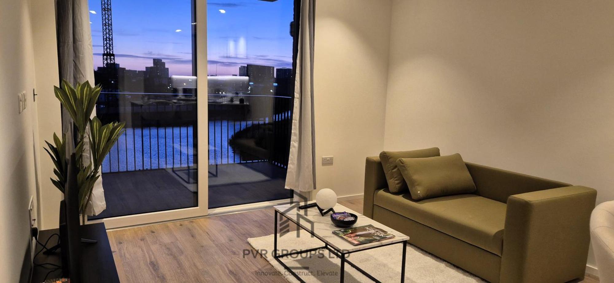Canary Wharf Stay Modern 1Br Fast Wifi & Balcony Views Apartment