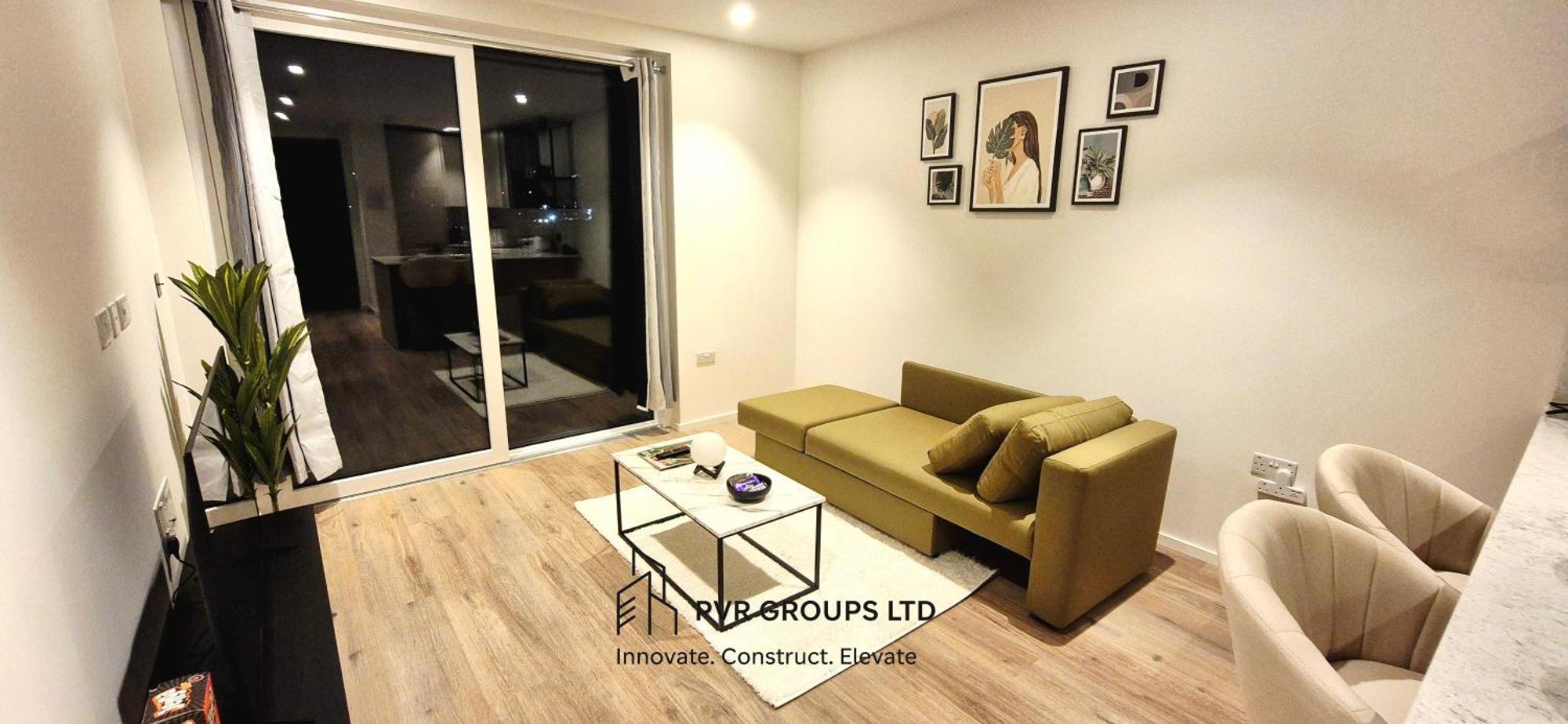 Canary Wharf Stay Modern 1Br Fast Wifi & Balcony Views Apartment *
