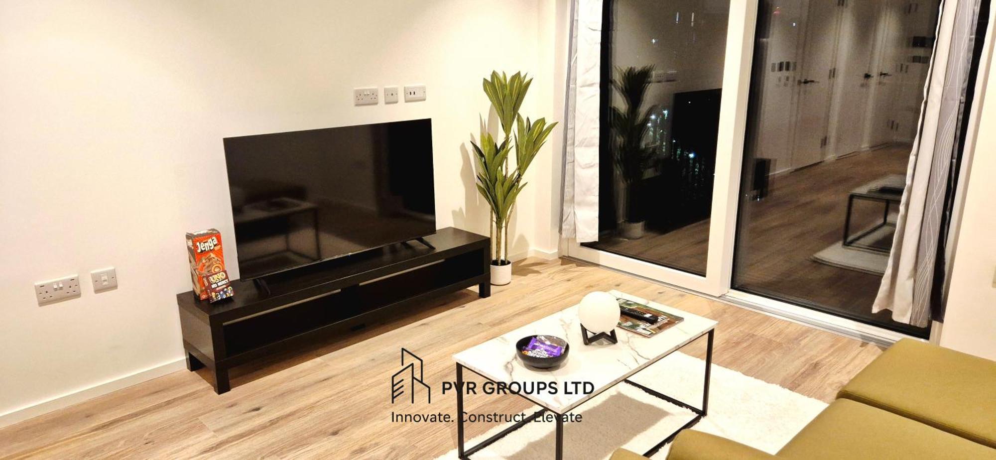 Canary Wharf Stay Modern 1Br Fast Wifi & Balcony Views Apartment London