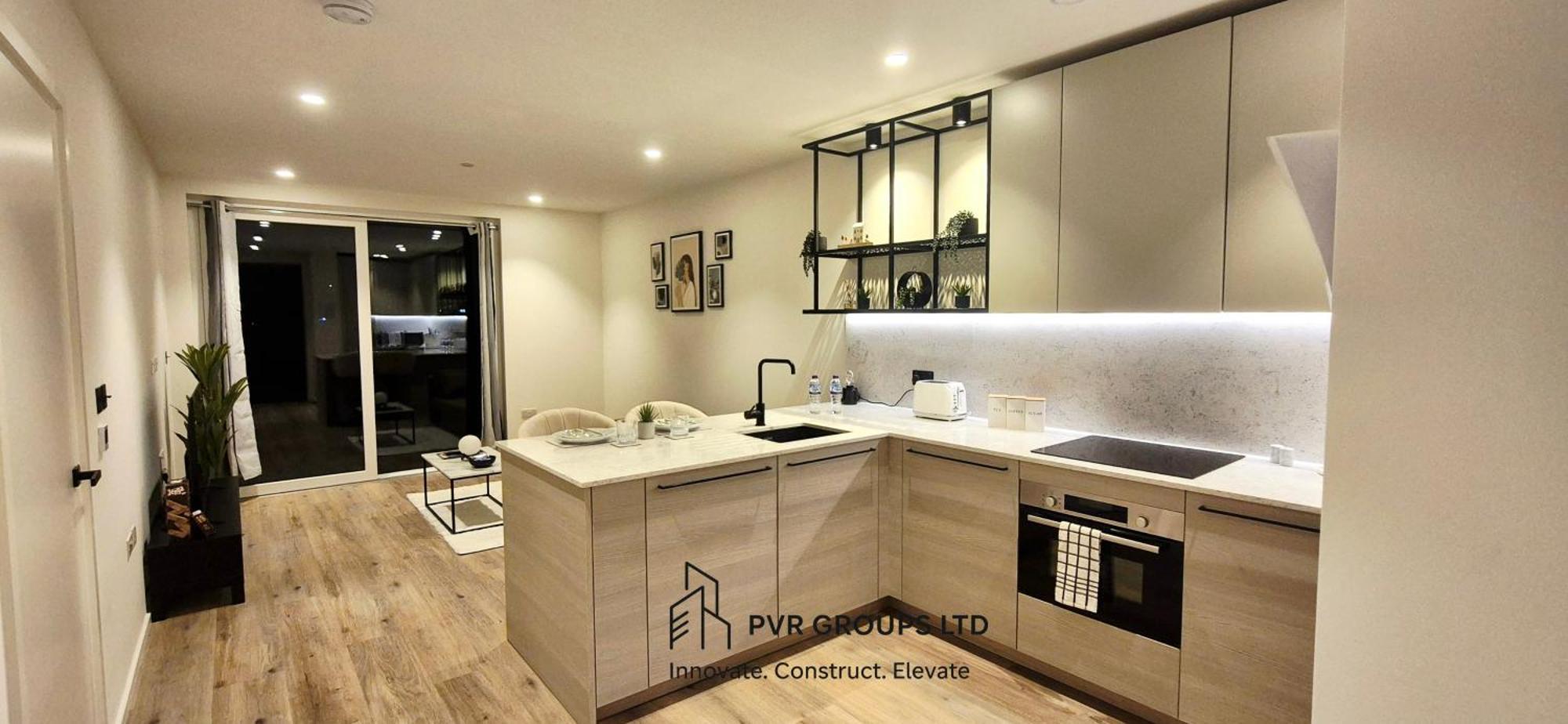 Canary Wharf Stay Modern 1Br Fast Wifi & Balcony Views Apartment