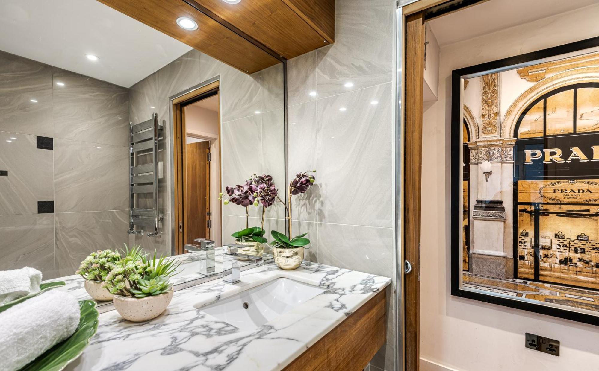 Modern Ground Floor 2bd In Knightsbridge With Ac And Harrods View Leilighet *
