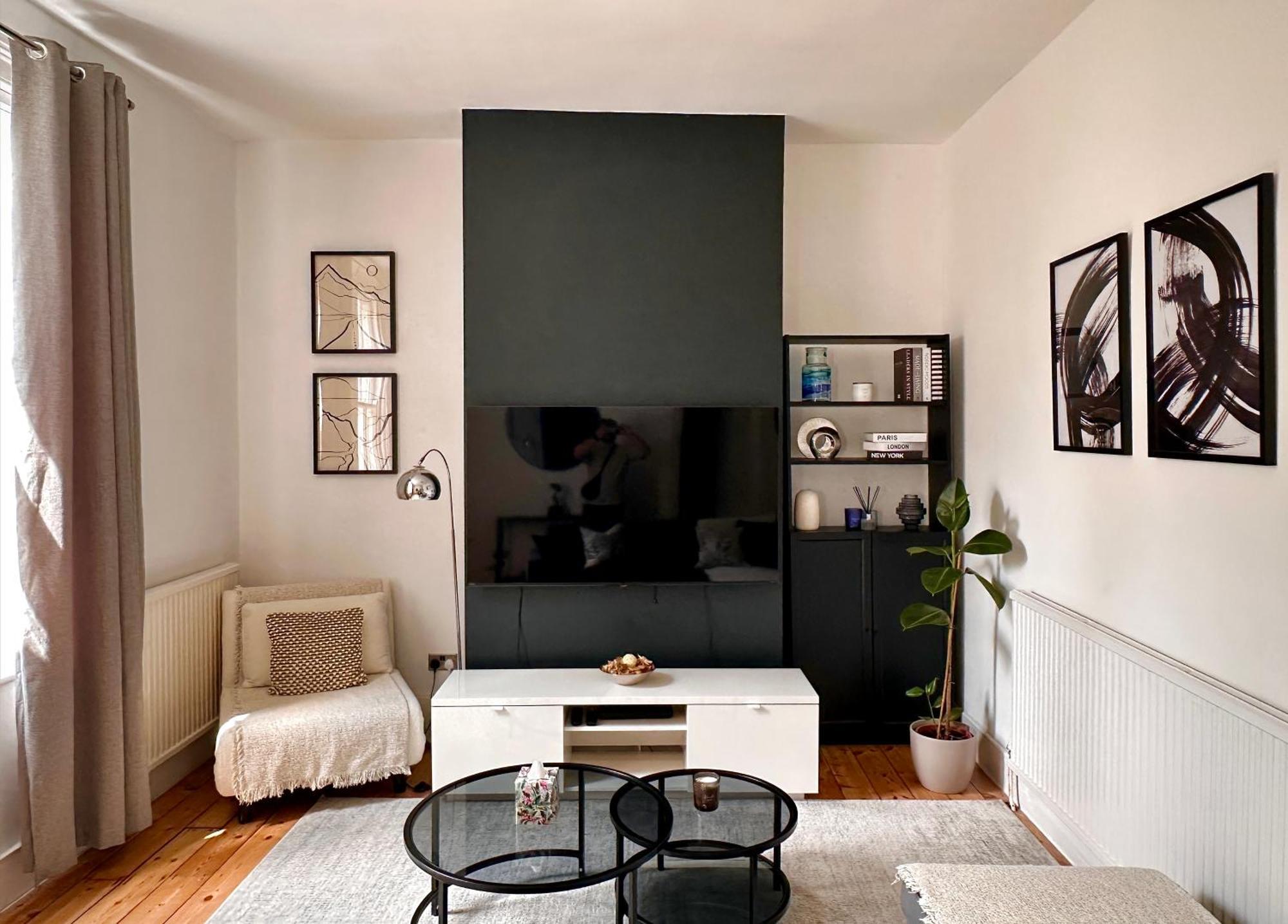 Fulham Tranquil 2bd King Bed With Parking & Gdn Apartment