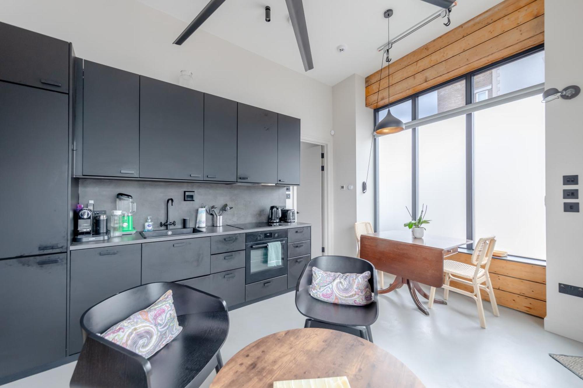 Apartment Sleek & 1bd Flat - Battersea Park