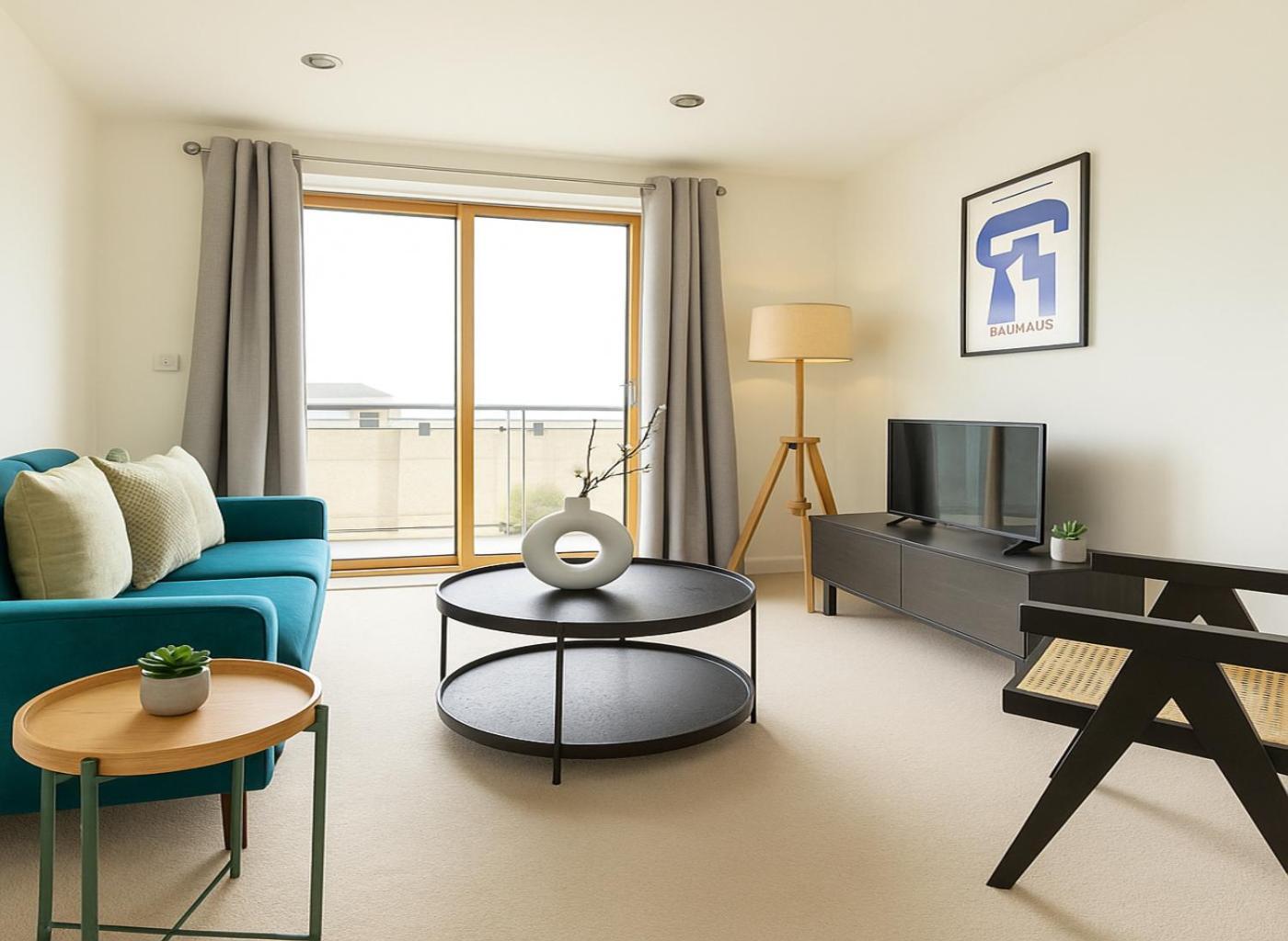 2 Bed Flat With Balcony In Wimbledon Appartement Londen