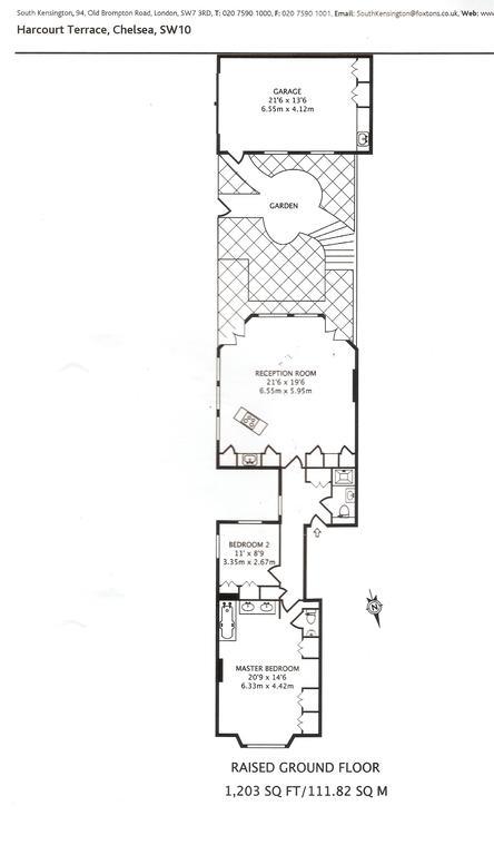 Harcourt Terrace Apartment London
