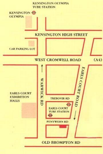 Hotell Continental Kensington London