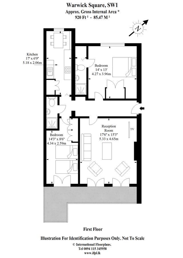 Warwick Square Apartment