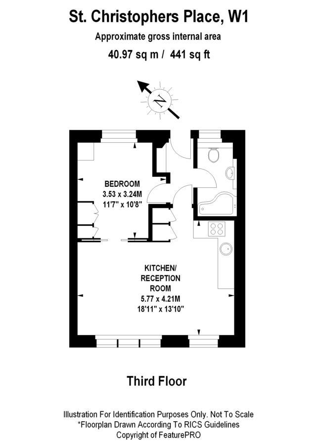 St Christopher's Place Serviced By Globe Apartamento