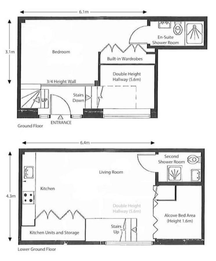 Apartment Luxury Modern Split Level 2br Covent Garden Apt London