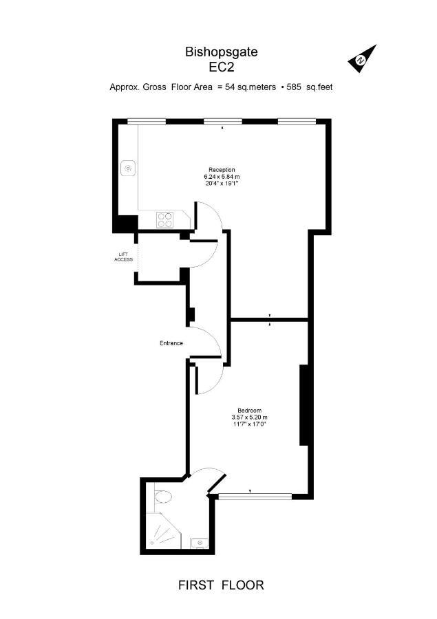Feriehus 1, 48 Bishopsgate By Living *