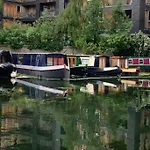 Narrowboat Moored In London