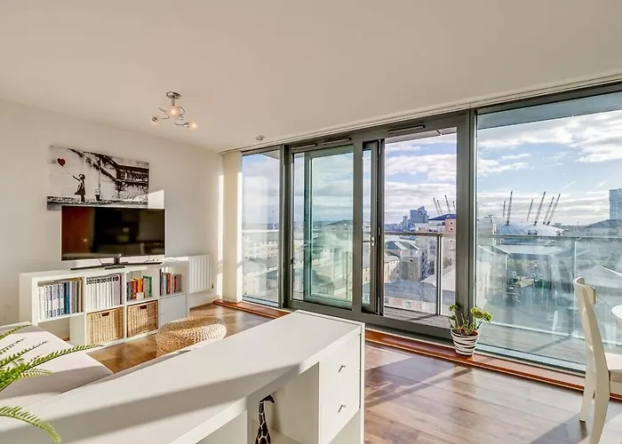 1Br Riverside Stay Stunning Thames View Near O2