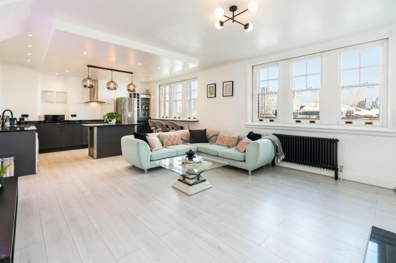 Apartamento Stunning 3bd Riverside Flat Communal Roof Terrace *