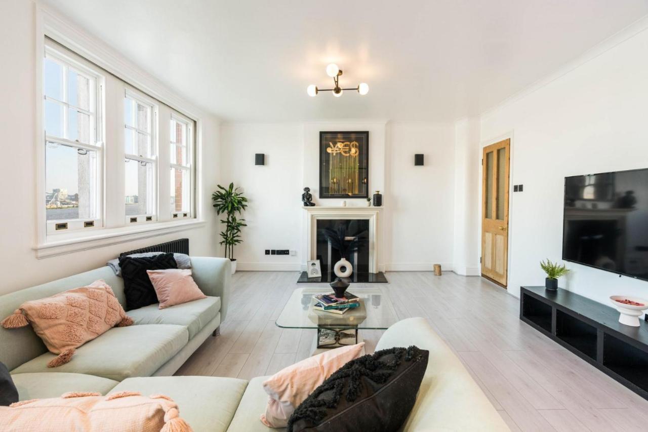 Stunning 3bd Riverside Flat Communal Roof Terrace Londres