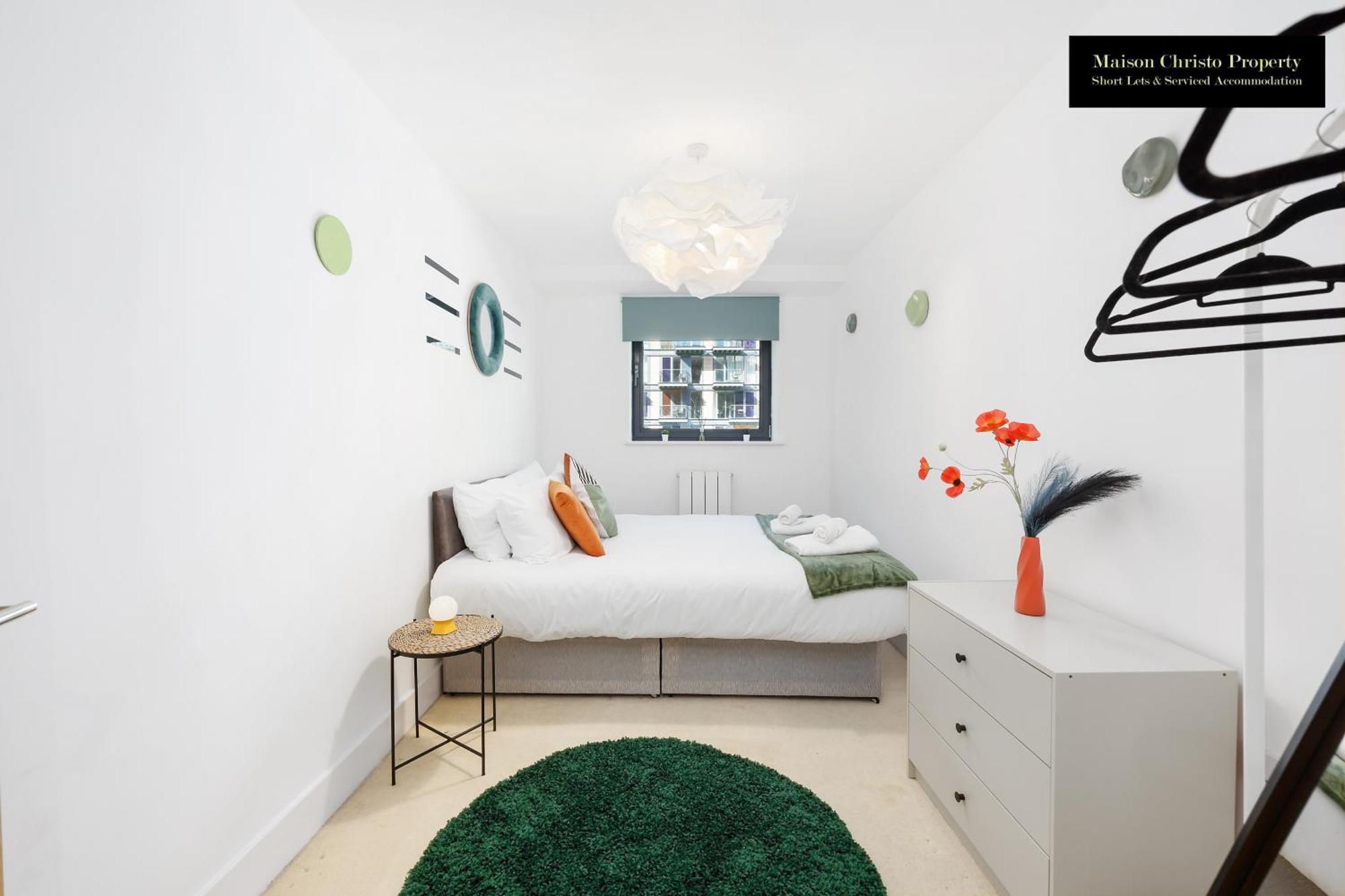 Leilighet Weekly Or Monthly Stays, London, Canary Wharf - Sleeps 6- 2bedroom, Free Parking, Serviced By Maison Christo London