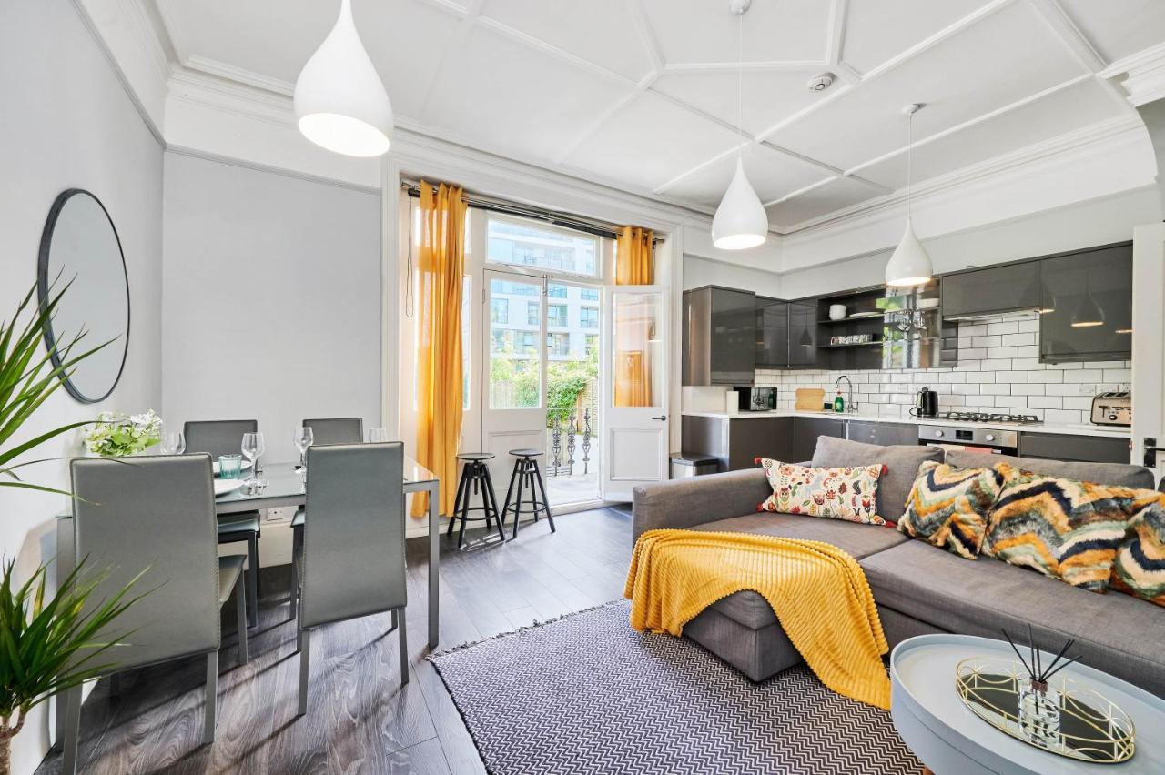Leilighet Stylish Garden Flat In Kensington Olympia London