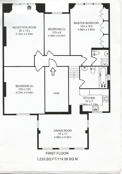 Appartement Stunning Three Bed In West Hampstead