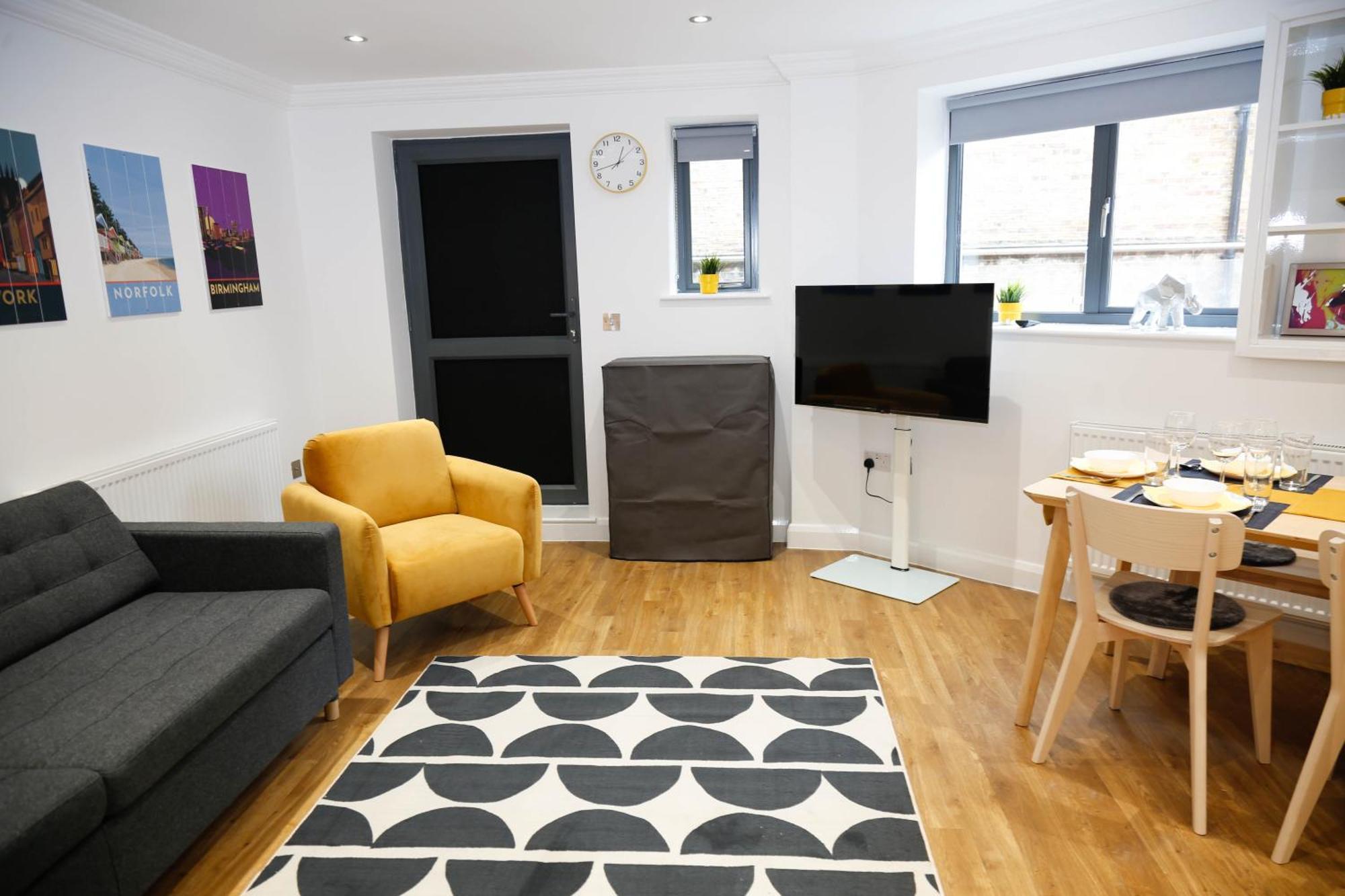 Leilighet New Luxury In Location Next To Shops, Cafes, Bars & Metro London
