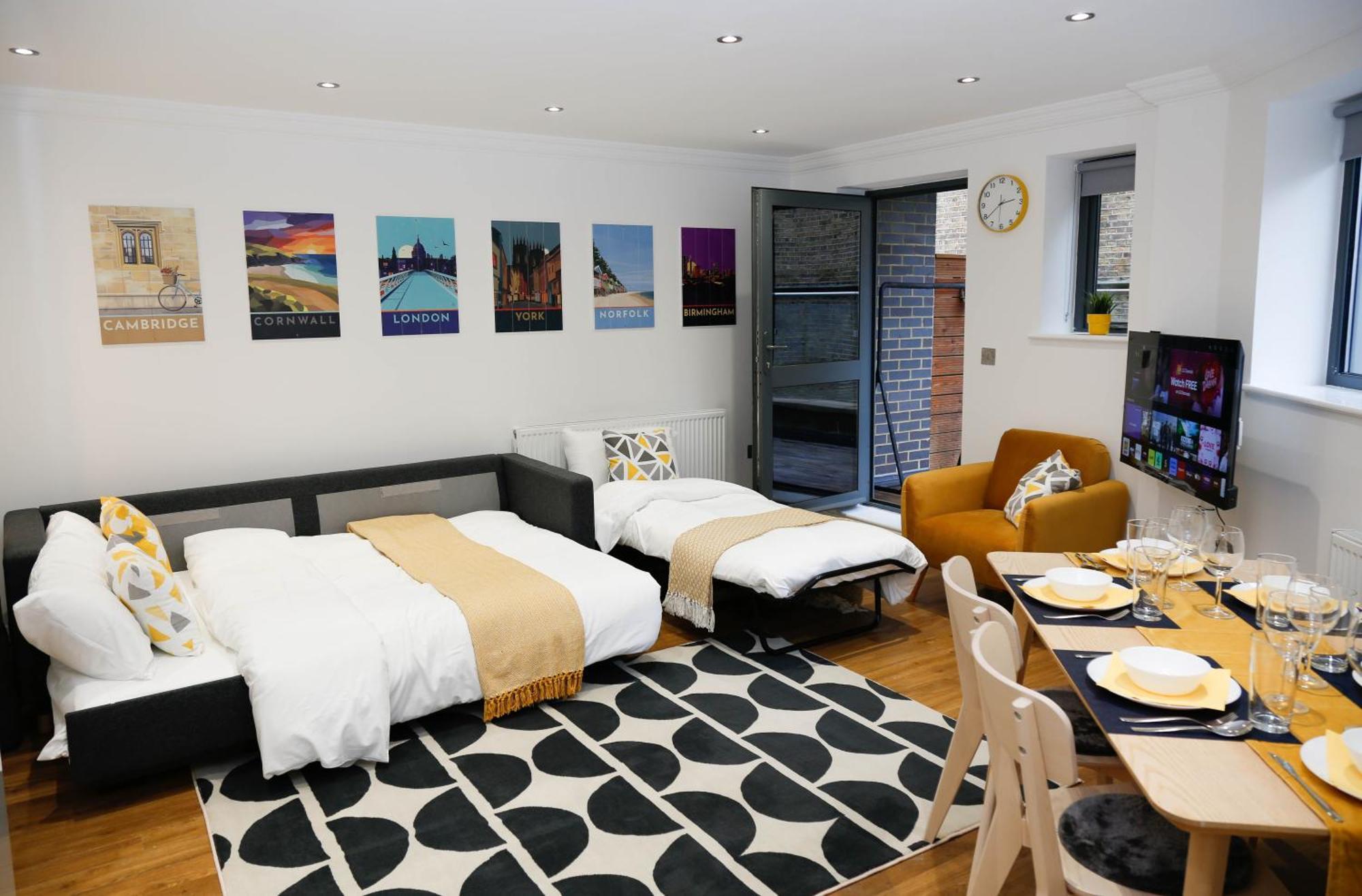 New Luxury In Location Next To Shops, Cafes, Bars & Metro Leilighet