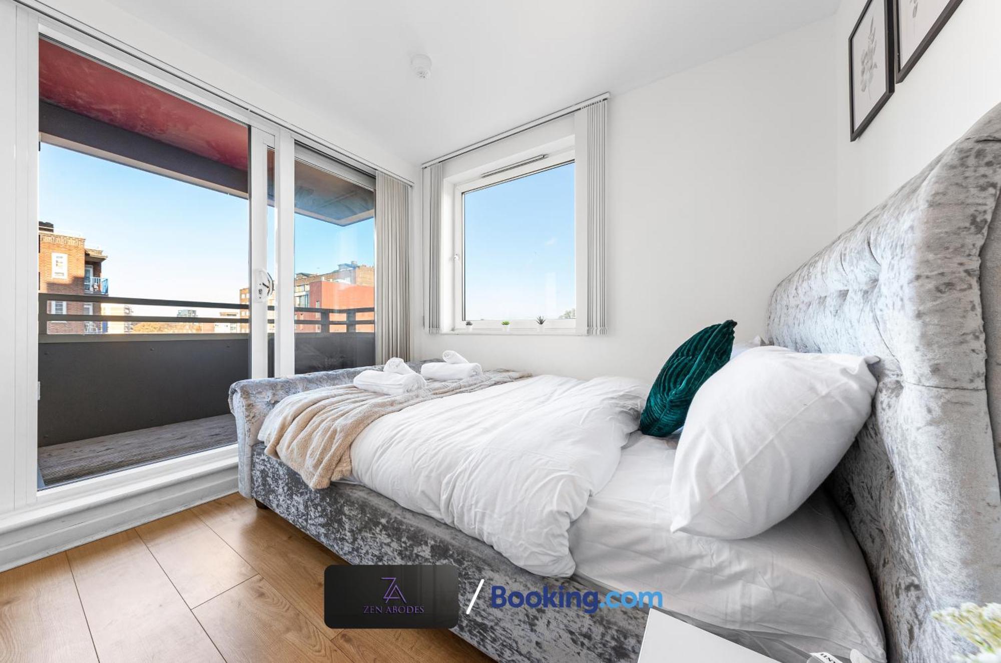 Two Bedroom Flat By Zen Abodes Short Lets & Serviced With Free Wifi & Tv Close To Old St Leilighet *