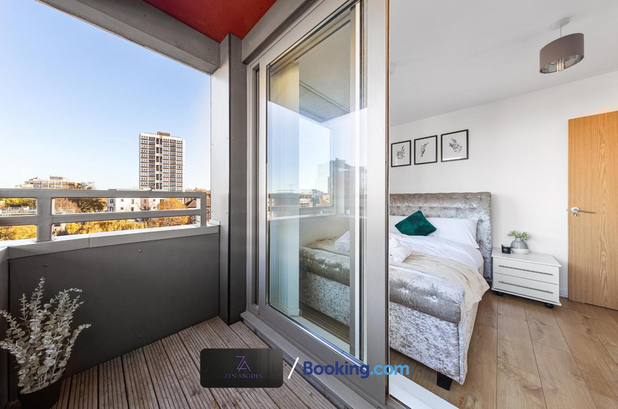 Two Bedroom Flat By Zen Abodes Short Lets & Serviced With Free Wifi & Tv Close To Old St Leilighet *