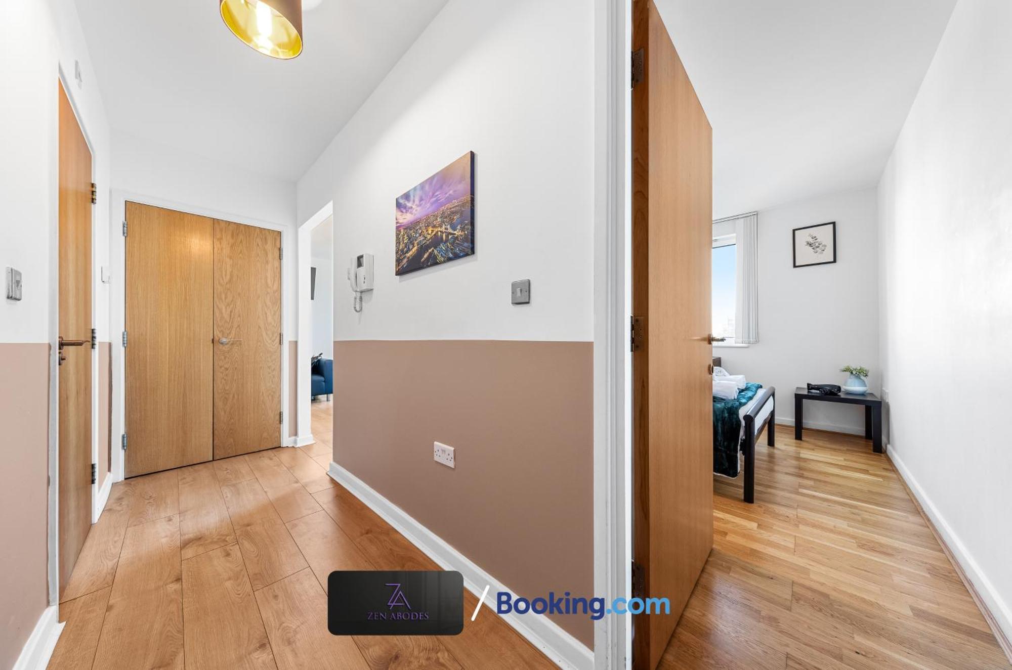 Leilighet Two Bedroom Flat By Zen Abodes Short Lets & Serviced With Free Wifi & Tv Close To Old St *