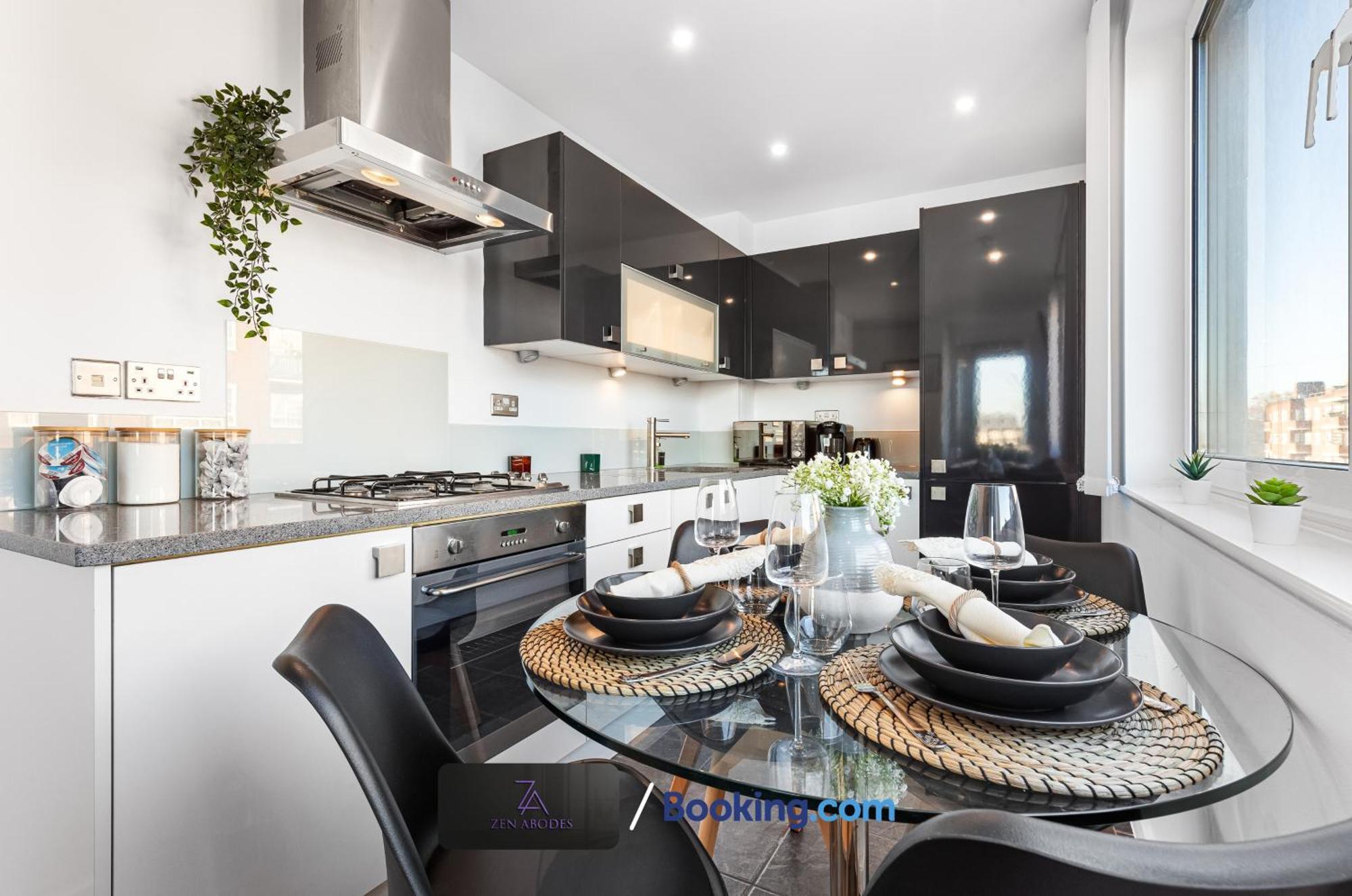 Two Bedroom Flat By Zen Abodes Short Lets & Serviced With Free Wifi & Tv Close To Old St *
