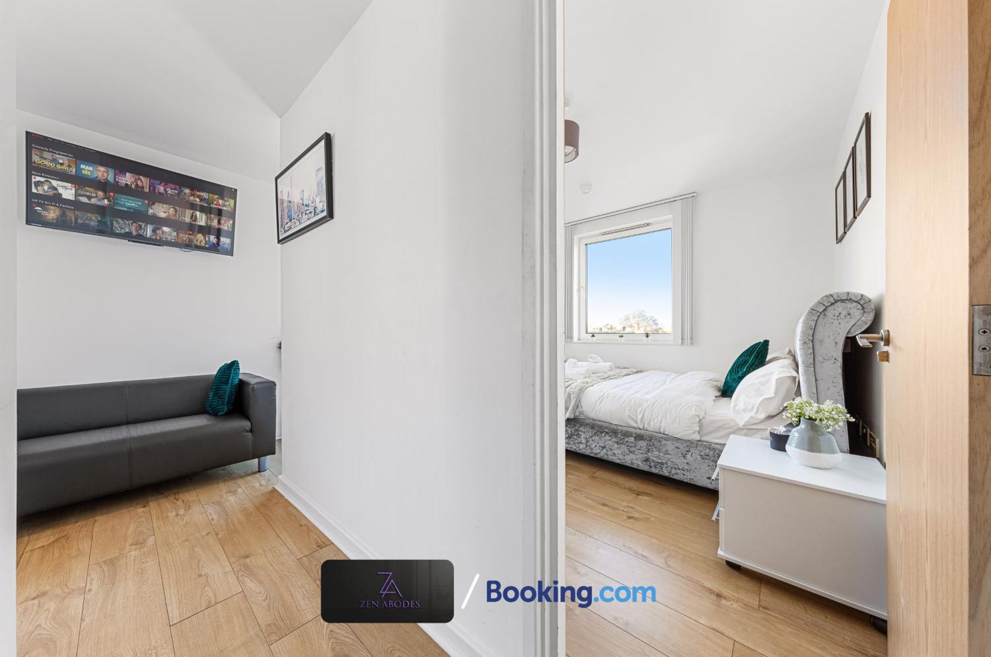 Two Bedroom Flat By Zen Abodes Short Lets & Serviced With Free Wifi & Tv Close To Old St * London