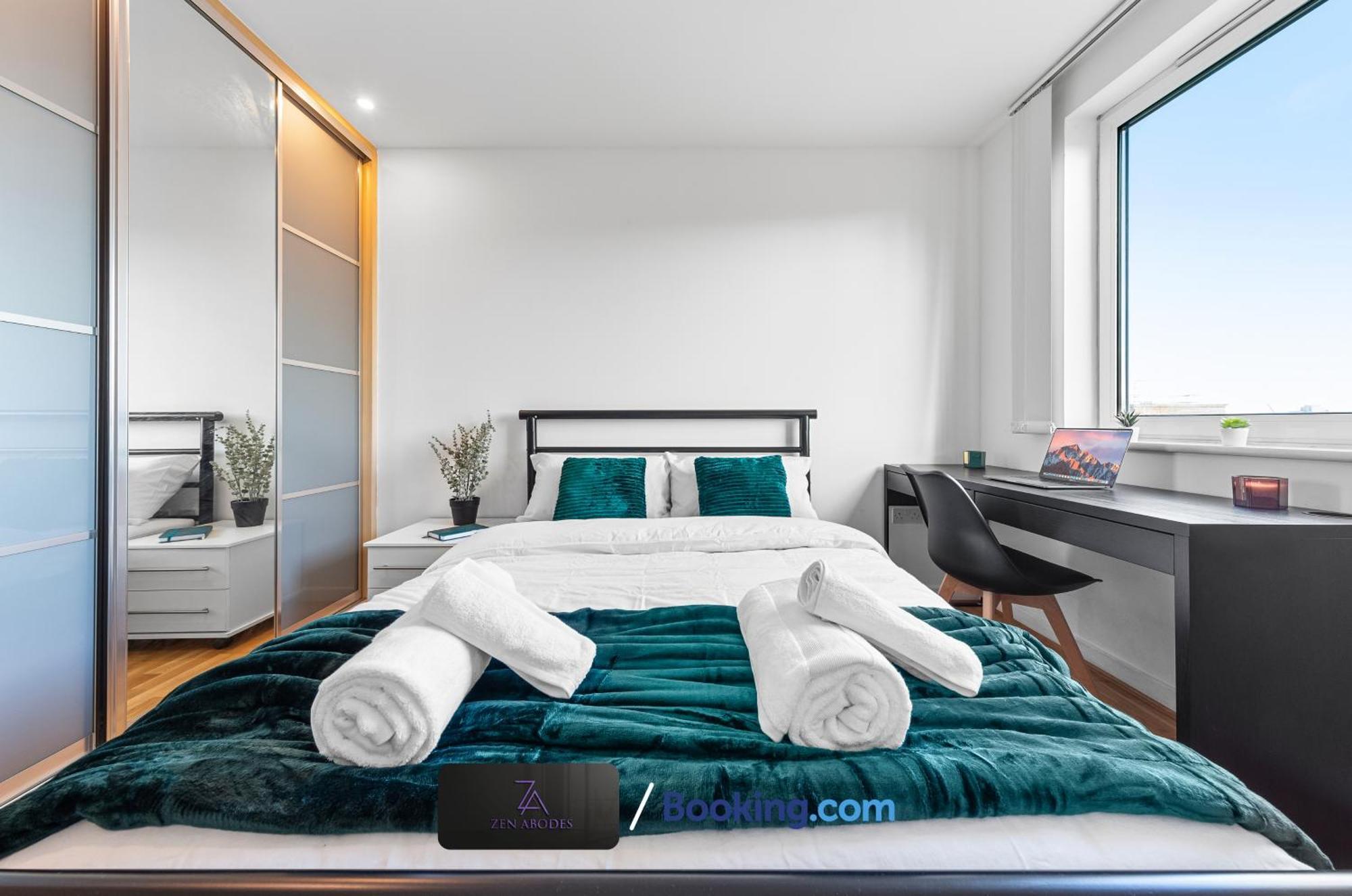 Two Bedroom Flat By Zen Abodes Short Lets & Serviced With Free Wifi & Tv Close To Old St Leilighet