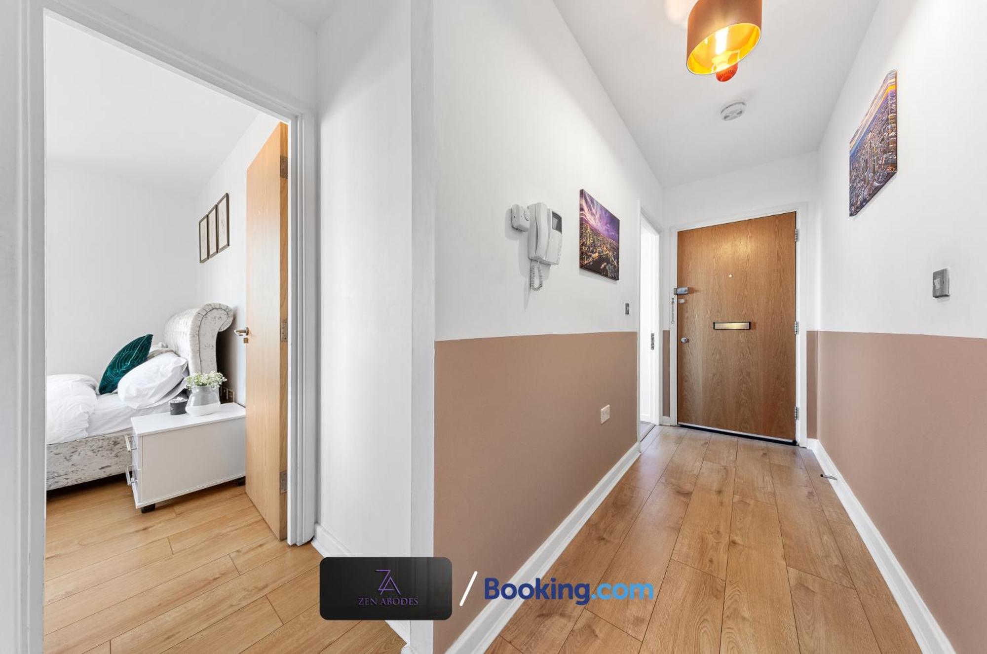Two Bedroom Flat By Zen Abodes Short Lets & Serviced With Free Wifi & Tv Close To Old St Leilighet *