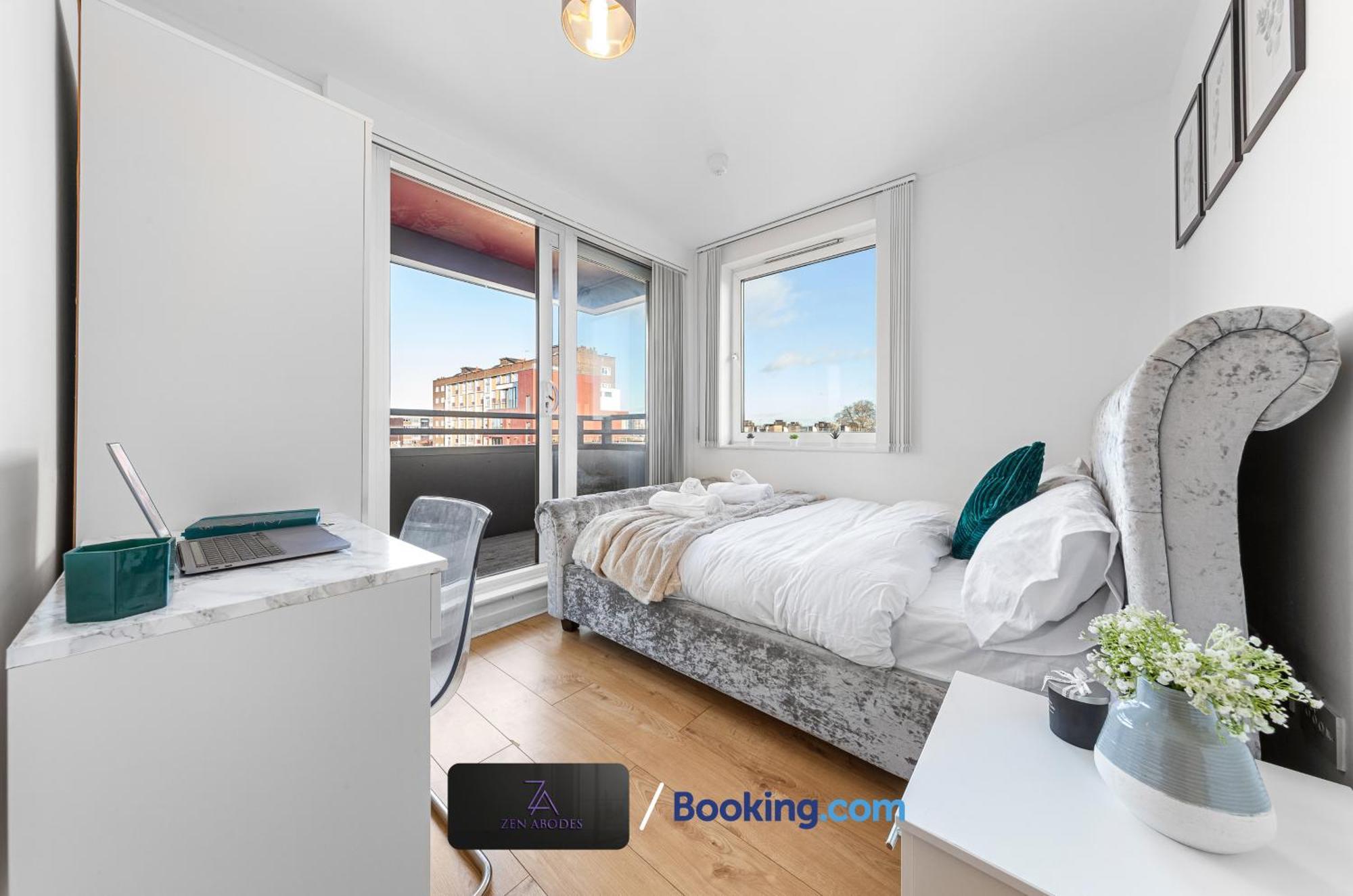Two Bedroom Flat By Zen Abodes Short Lets & Serviced With Free Wifi & Tv Close To Old St Leilighet *