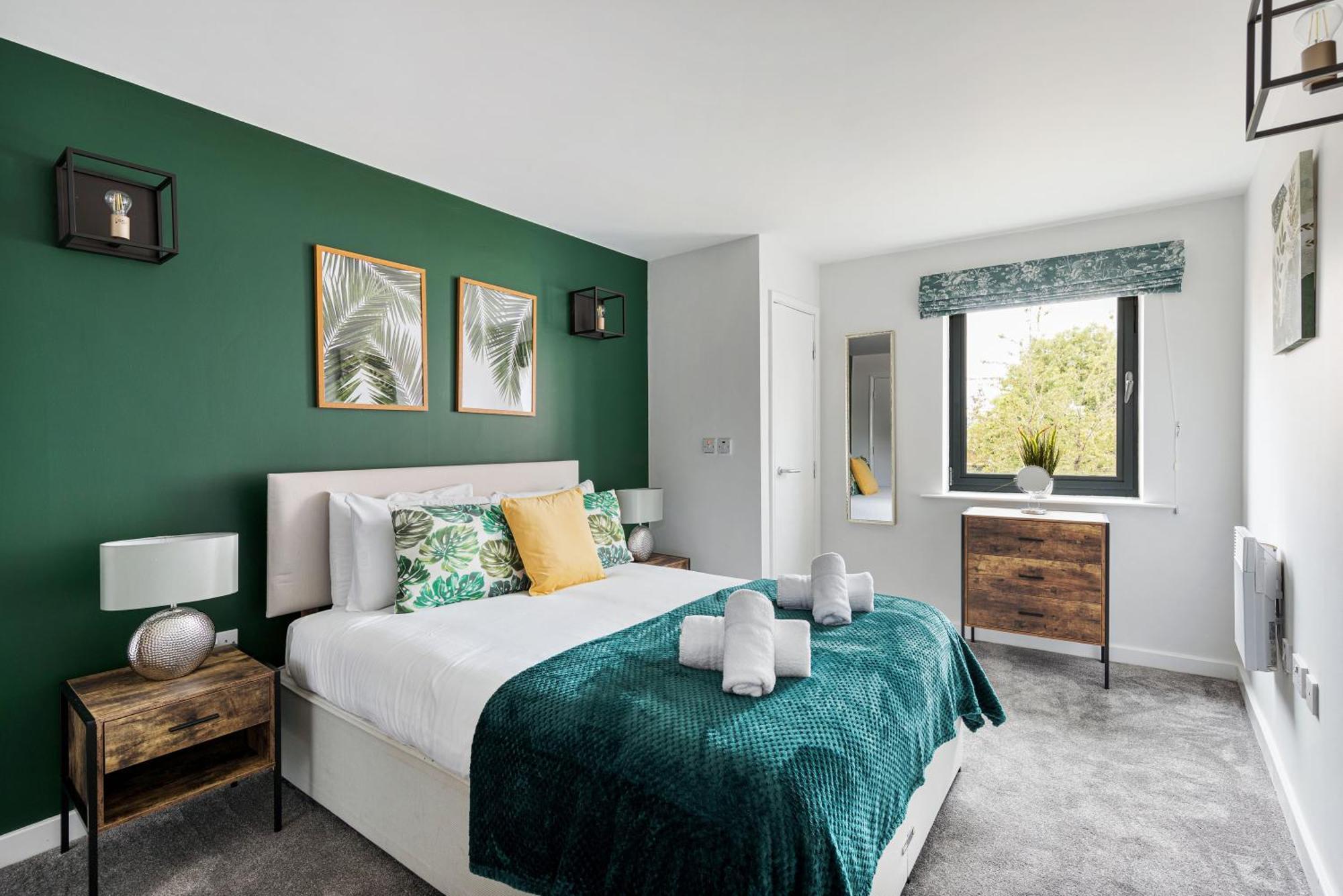 2bedroom 2bathroom Large Modern With Balcony At King's Cross *