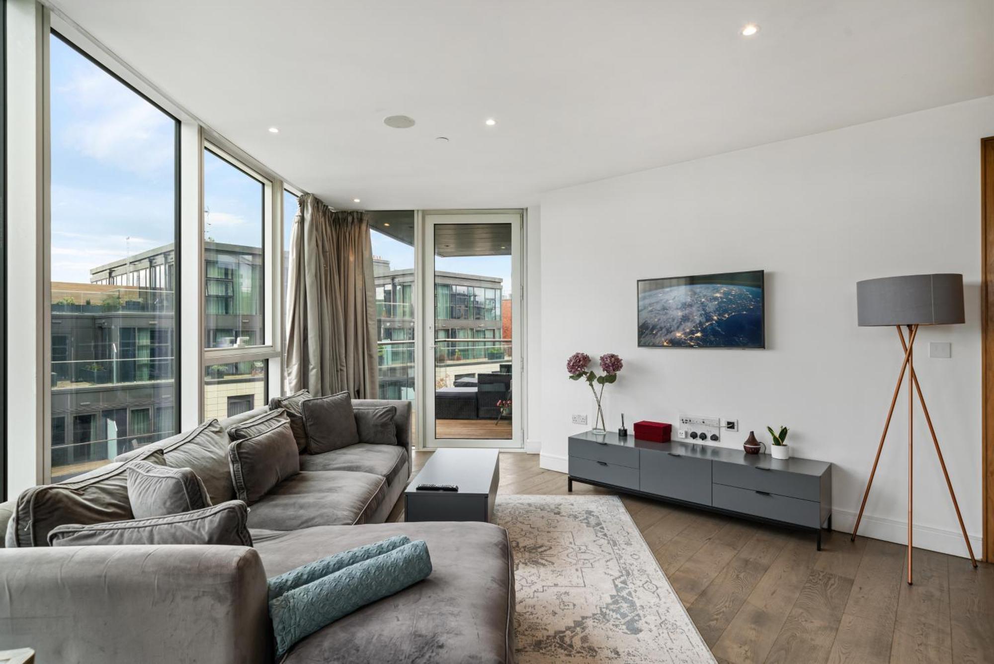 Apartment Battersea Luxurious Flat With Ac And Free Parking *