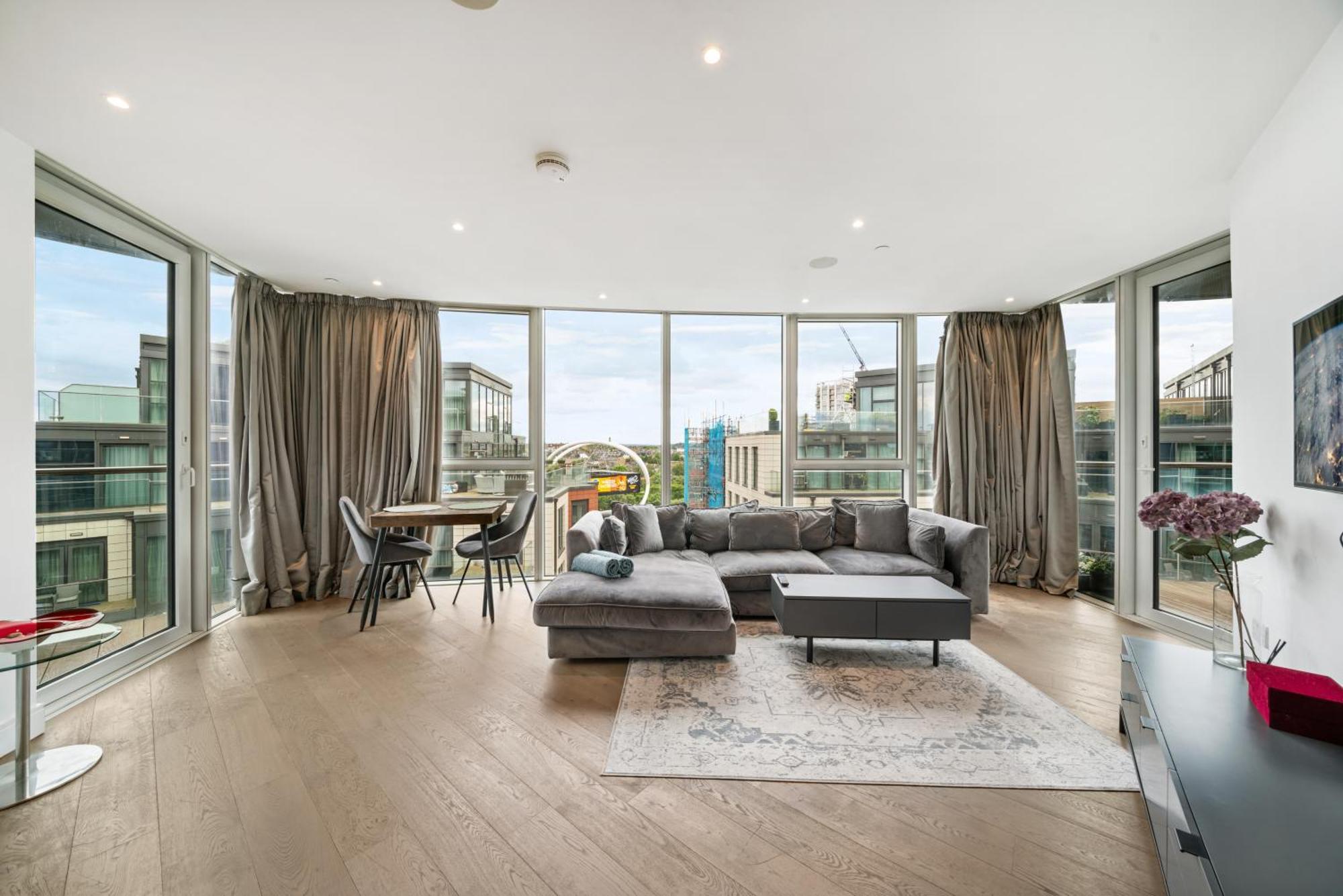Battersea Luxurious Flat With Ac And Free Parking Apartment London