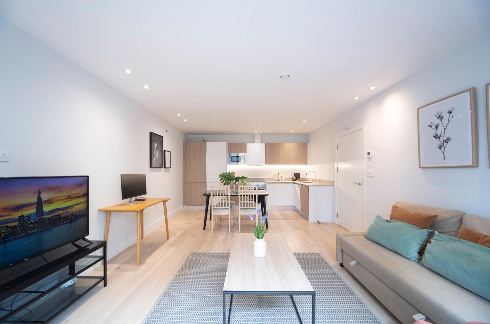 Apartment Lovely 1br - Zone 1 - Station Nearby *