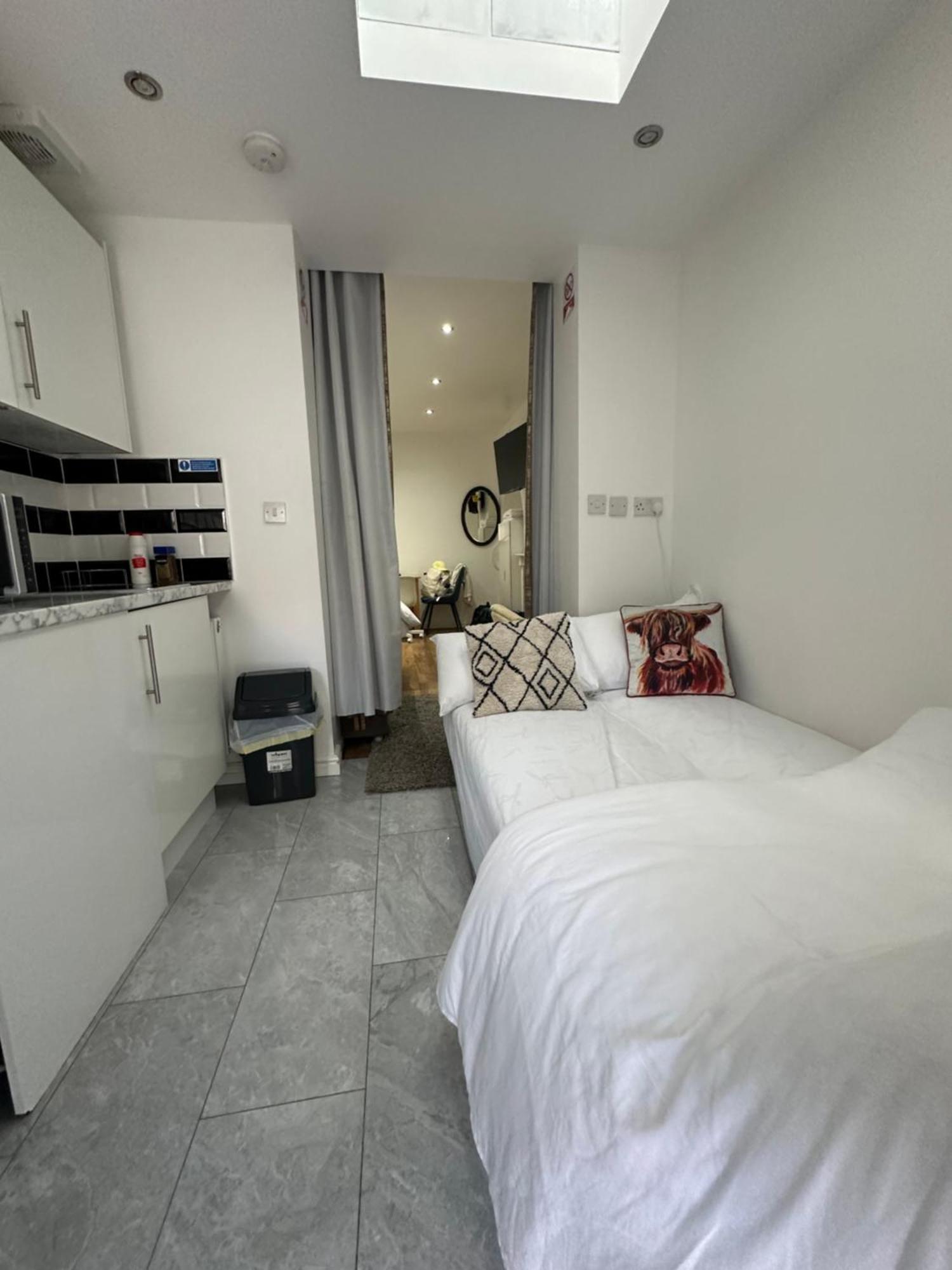 4th Flat With Private Own Bathroom A Luxury Family Setup And Furnished With Double Bed A Double Futon-sofa Bed A Single Futon Bed A Baby Cot And Garden And Free Parking Leilighet London