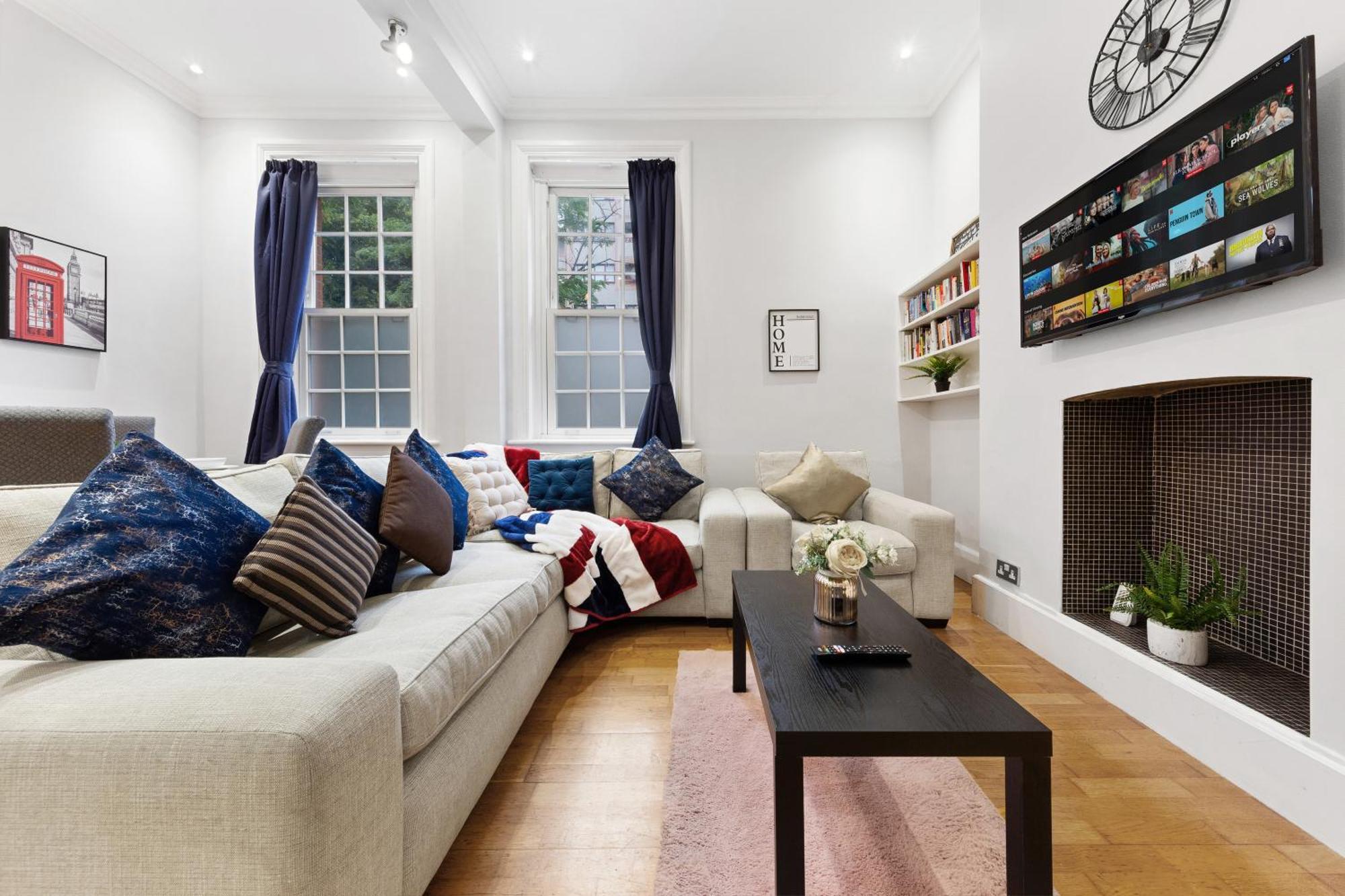 Appartement 3br Apartment-regents Park-baker Street-lords Cricket Ground Mb1 Londen