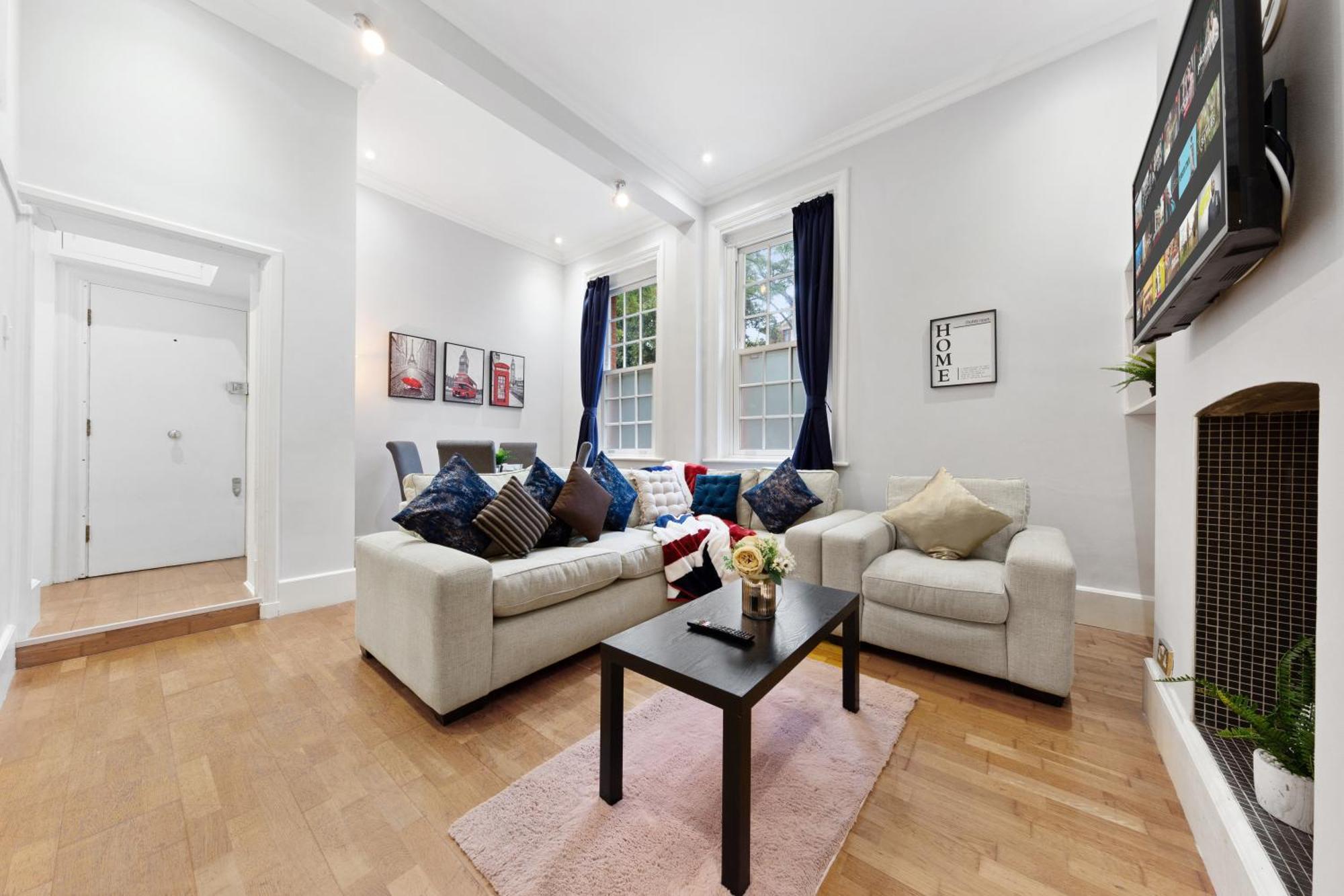 3br Apartment-regents Park-baker Street-lords Cricket Ground Mb1 Appartement *
