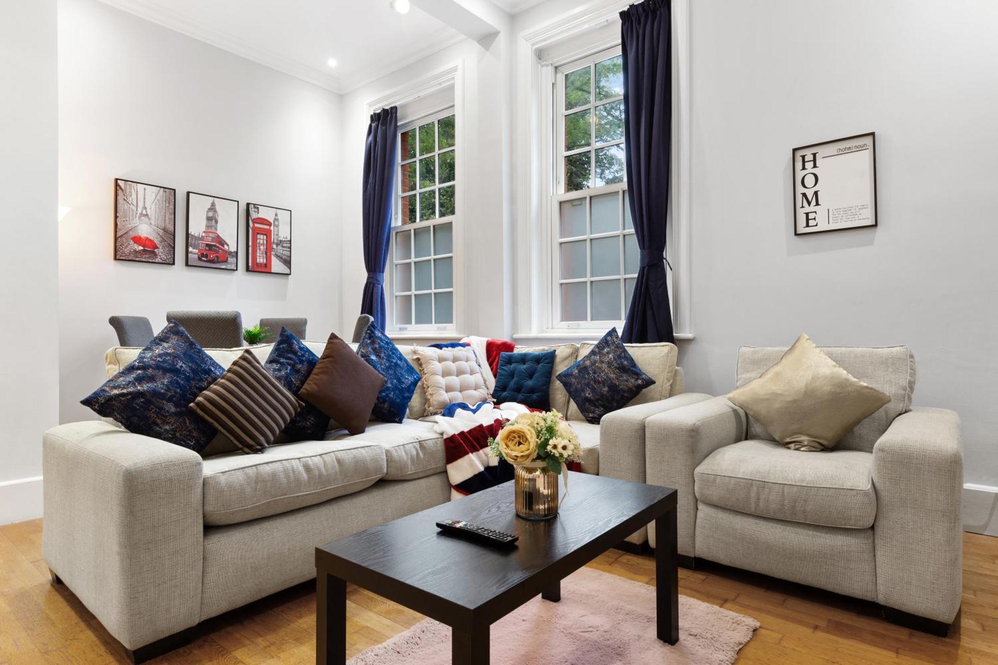 Appartement 3br Apartment-regents Park-baker Street-lords Cricket Ground Mb1 Londen