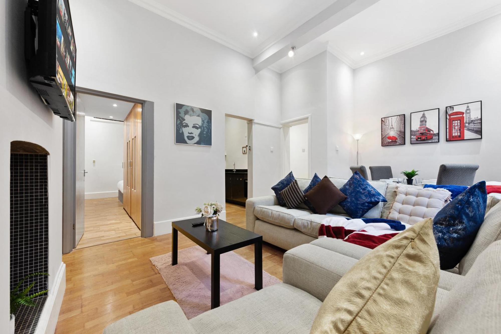 Appartement 3br Apartment-regents Park-baker Street-lords Cricket Ground Mb1 Londen