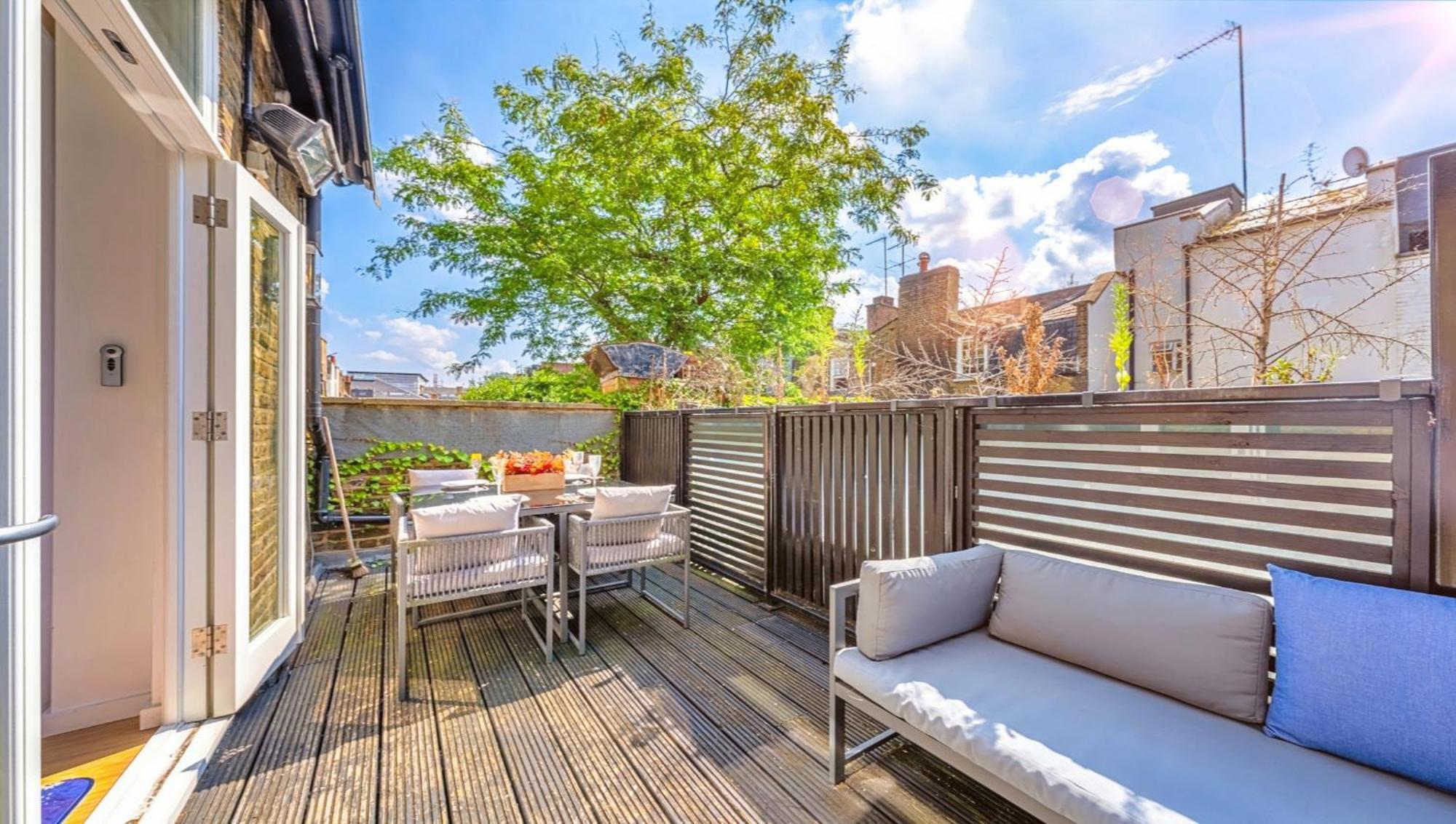 Designer Victorian Flat With Huge Terrace Leilighet London