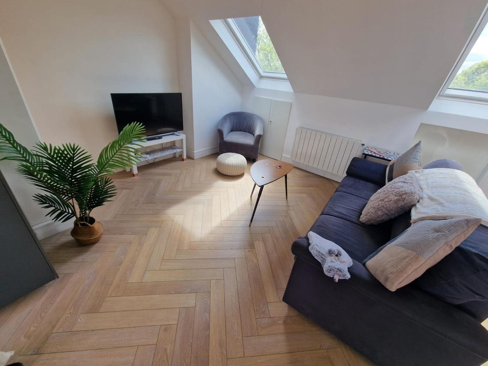 Loft With Skyline Views Of Canary Wharf Londen