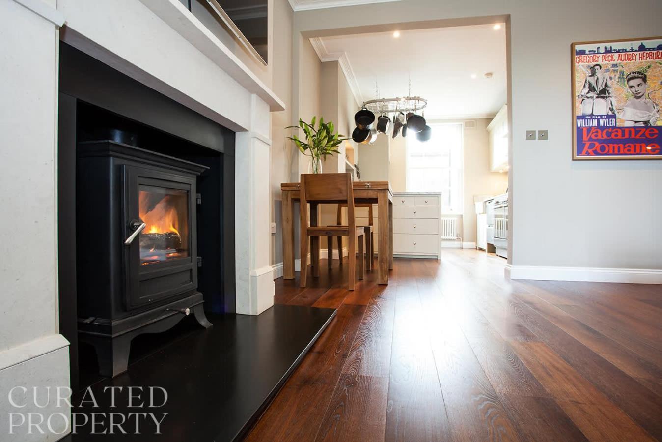 Luxury 2-bed Marylebone Georgian House With Private Garden & Office Apartment